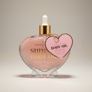 Pink Shimmer Body Oil